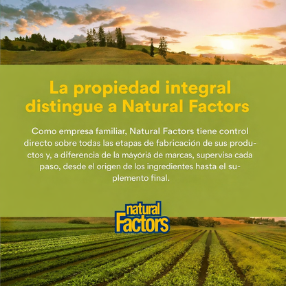 HerbalFactors® Panax Ginseng 60 sg, Natural Factors