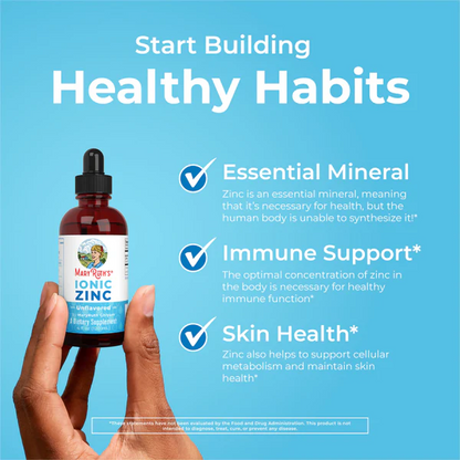 Zinc iónico líquido (120ml) / Zinc Drops, Unflavored, Org, (4oz)