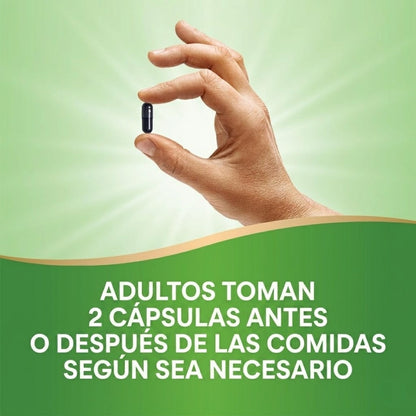 Carbón Activado - 560mg - 100 Cápsulas