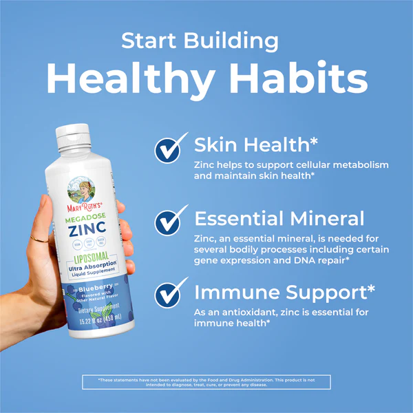 Zinc Liposomal Megadosis 426 ml / Zinc Liposomal, Blueberry, (15.22oz)