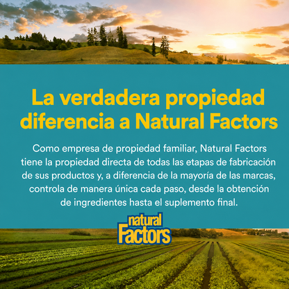Ácido Alfa-Lipoico 600 mg con B1 & B2 60 vcap, Natural Factors