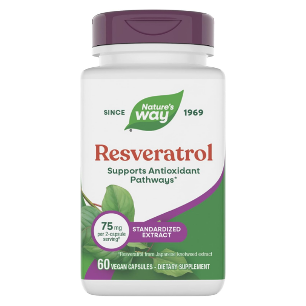 Resveratrol - Mezcla Premium - 60 Cápsulas Veganas