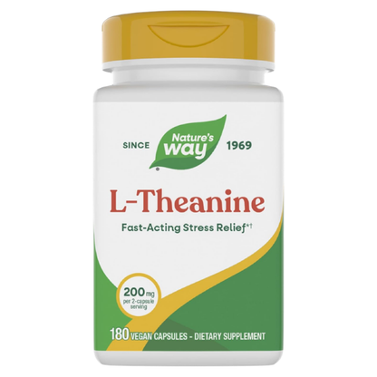L-Teanina - 200mg - 60 Cápsulas Veganas