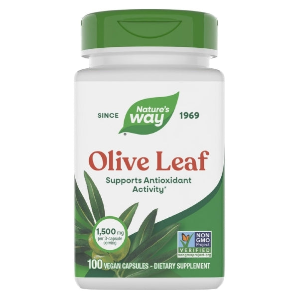 Olivo - Hoja - 1,500mg - 100 Cápsulas Veganas