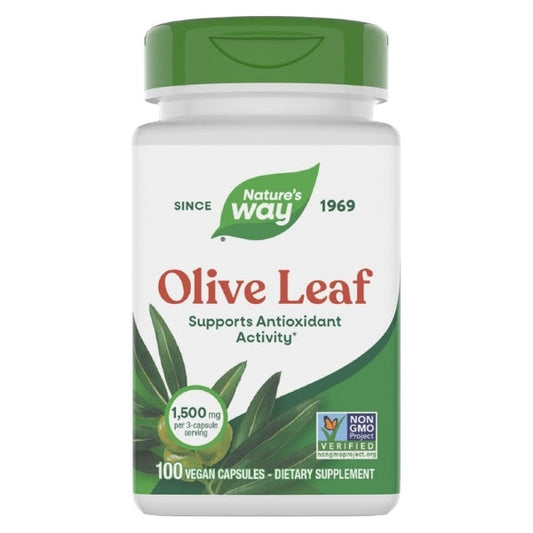 Olivo - Hoja - 1,500mg - 100 Cápsulas Veganas