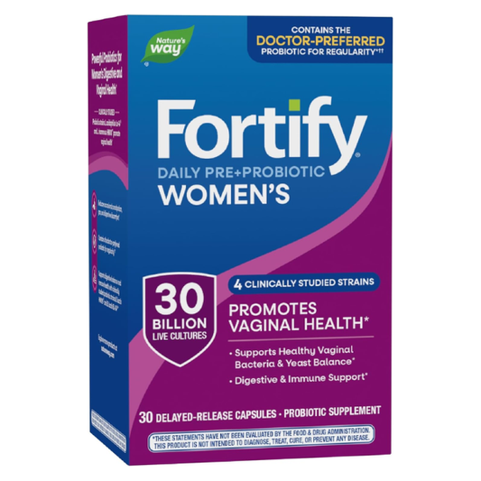 Fortify® 30 Billion Probiotico Diario para Mujeres (30 caps), Nature's Way