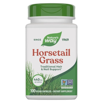 Cola de Caballo - Hierba - 440mg - 100 Cápsulas Veganas