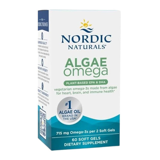 Algae Omega, 715 mg, 195mg EPA/390mg DHA (60 softgels)