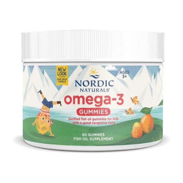 Nordic Omega 3 - 82mg - Mandarina - 60 Gomitas