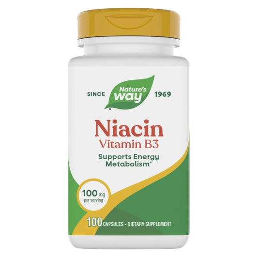 Niacina B3, 100 mg (100 caps), Nature's Way