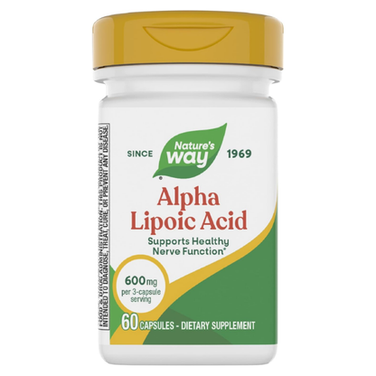 Ácido Alfa Lipoico - 600mg - 60 Cápsulas