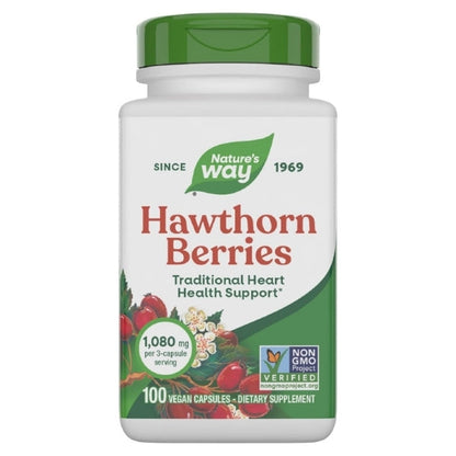 Espino - Bayas - 1,080mg - 100 Cápsulas Veganas
