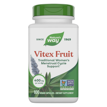 Fruta Vitex 400 mg (100 veg caps), Nature's Way