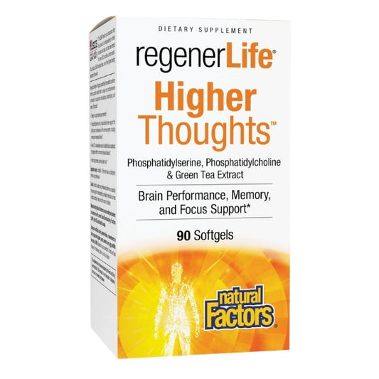 3 Brains® Higher Thoughts® 90 sg, Natural Factors