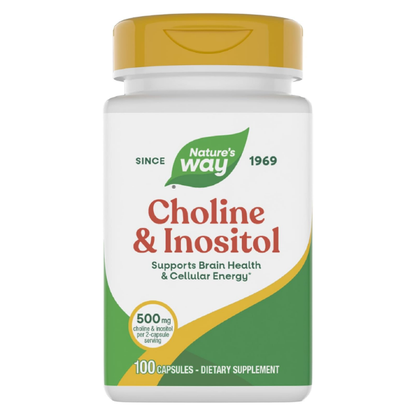 Colina & Inositol - 1,000mg - 100 Cápsulas