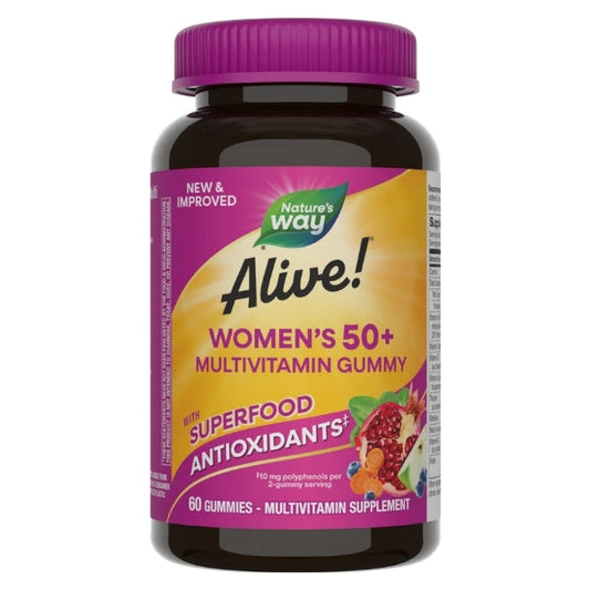 Alive!® Multivitaminico Para Mujeres 50+ (60 gomitas), Nature's Way
