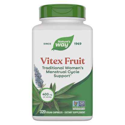 Fruta Vitex 400 mg (320 veg caps), Nature's Way