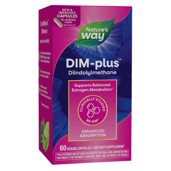 DIM-Plus - Metabolismo de Estrógenos - 60 Cápsulas Veganas