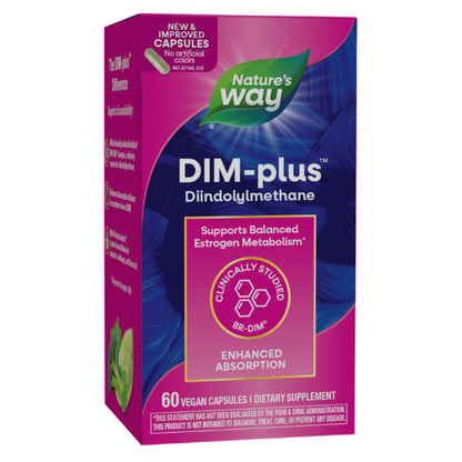 DIM-Plus - Metabolismo de Estrógenos - 60 Cápsulas Veganas