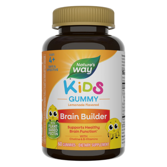 Brain Builder - Apoya la Función Cerebral Saludable en Niños - 60 Gomitas