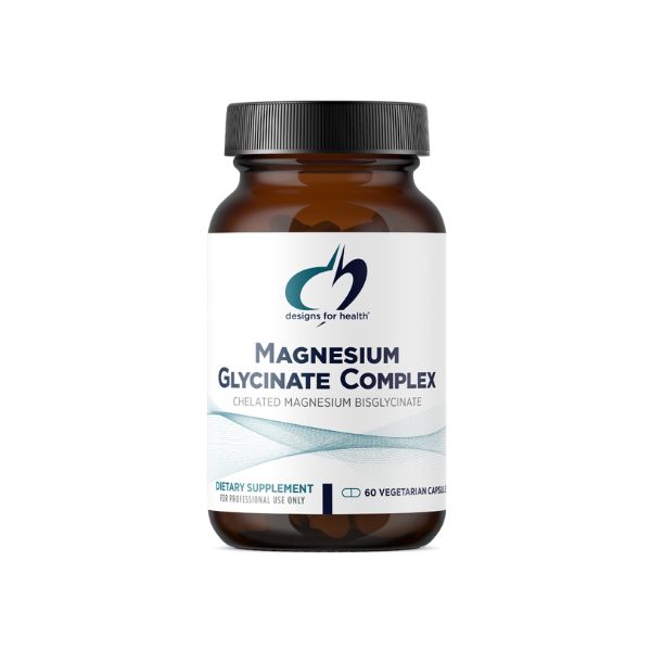 complejo de glicinato de magnesio  (60 veg caps) , Designs for Health