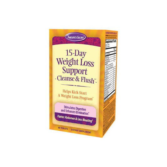 Pérdida de peso de 15 días Cleanse & Flush (60 tabs), Irwin Naturals