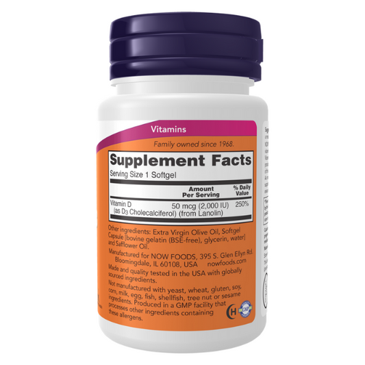 Vitamina D-3 2000 UI (240 Softgels)/ Vitamin D-3 2000 UI