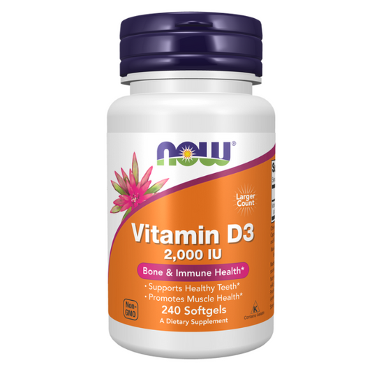 Vitamina D-3 2000 UI (240 Softgels)/ Vitamin D-3 2000 UI