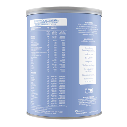 Proteina Probiotica sabor Vainilla - 488g, Habits