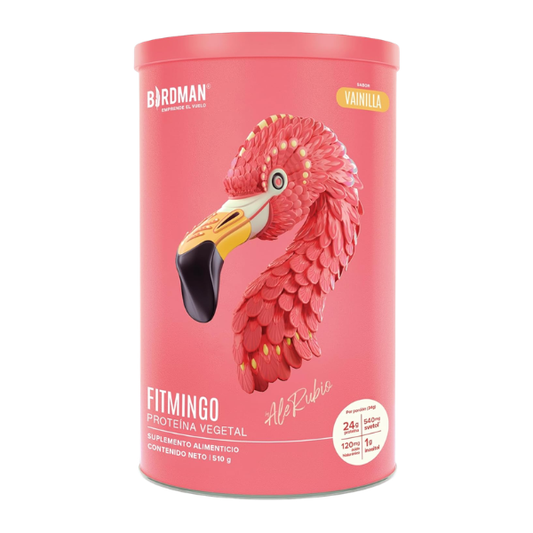 Fitmingo Proteina Vainilla (510 g), Birdman