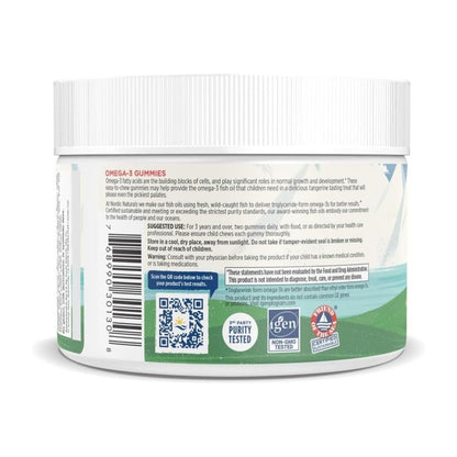 Nordic Omega 3 - 82mg - Mandarina - 60 Gomitas