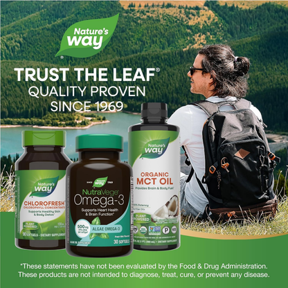 NutraVege - Omega-3 Vegetal - 500mg - 30 Cápsulas Blandas