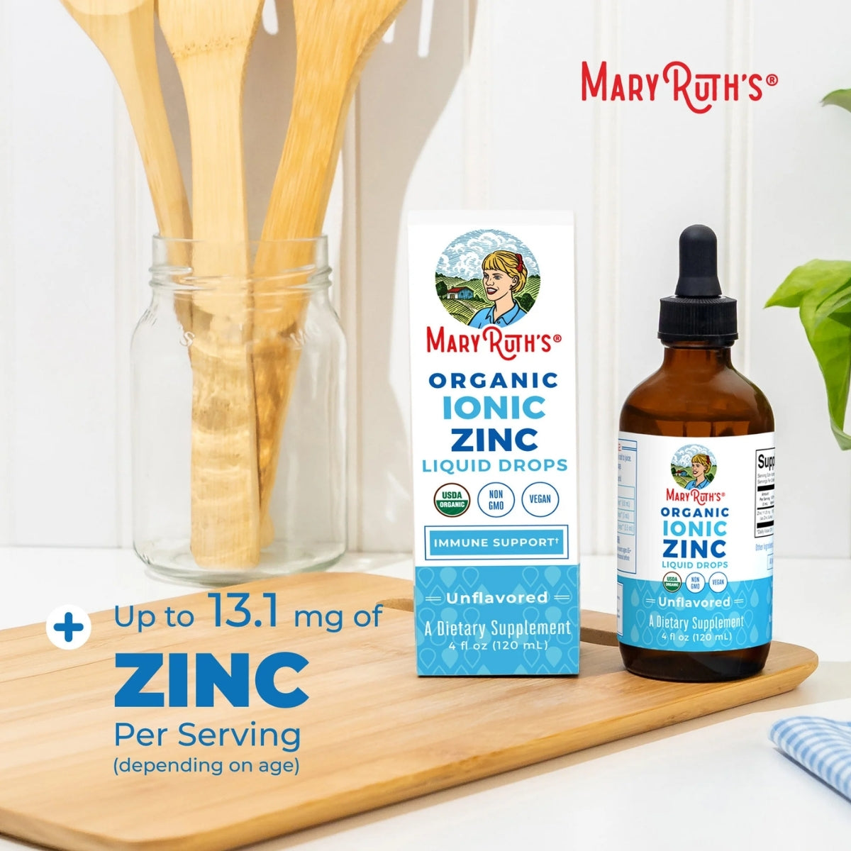Zinc iónico líquido (120ml) / Zinc Drops, Unflavored, Org, (4oz)