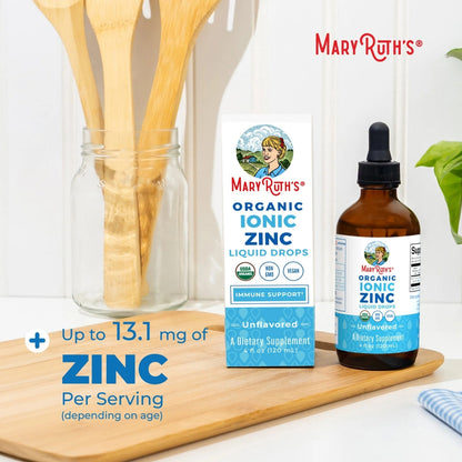 Zinc iónico líquido (120ml) / Zinc Drops, Unflavored, Org, (4oz)