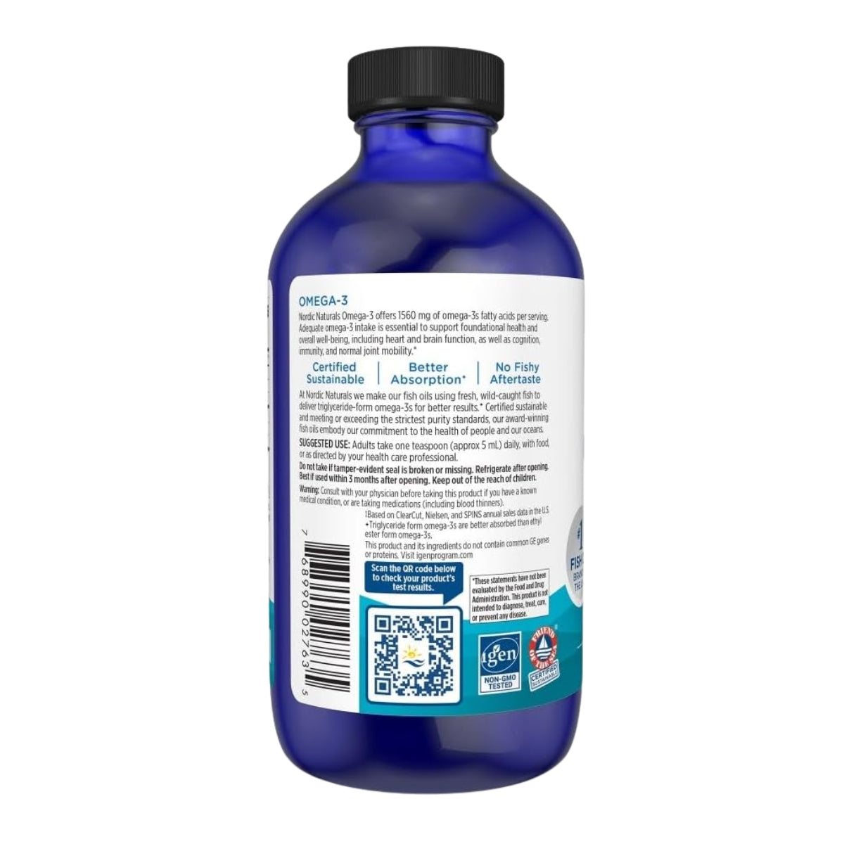 Omega-3 - 1,560mg - 237ml