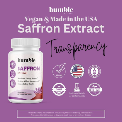 Extracto de Azafrán (60 caps) / SAFFRON extract, Humble