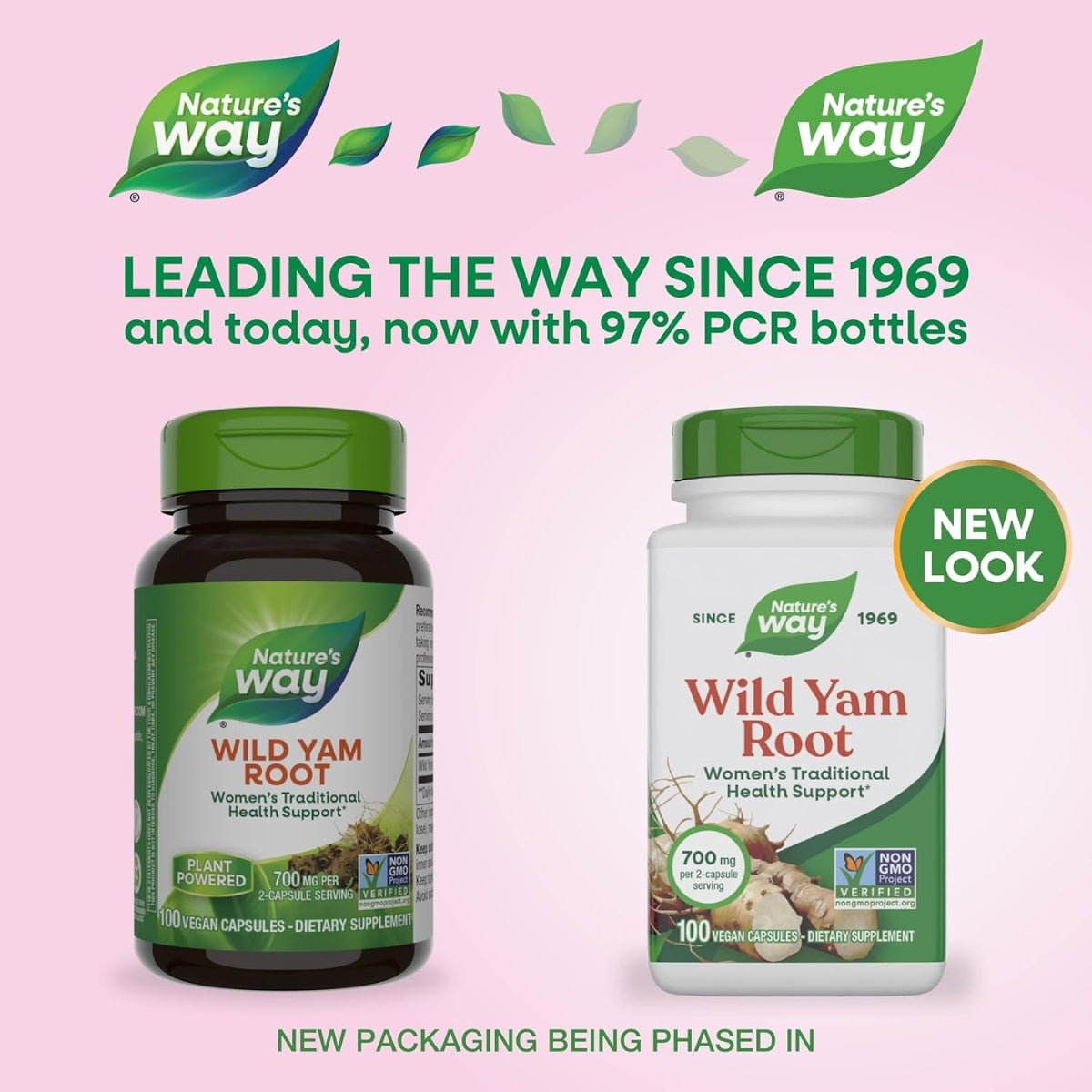 Wild Yam 850 mg (100 veg caps), Nature's Way