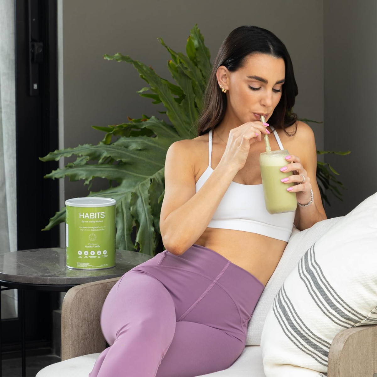 Proteina Probiotica sabor Matcha Vainilla (488 gr), Habits
