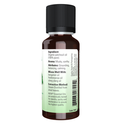 Aceite de pachulí, Orgánico (30ml)/ Patchouli Oil, Organic
