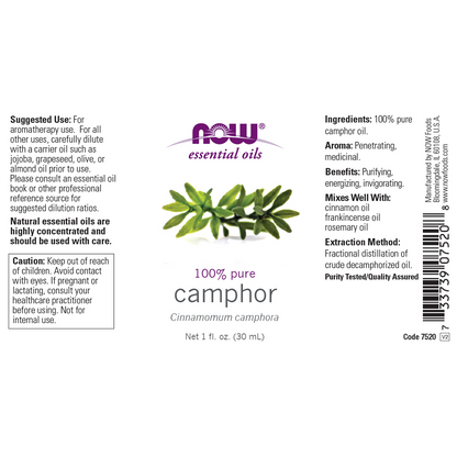 Aceite esencial de alcanfor (30ml) / Camphor Oil 1oz.