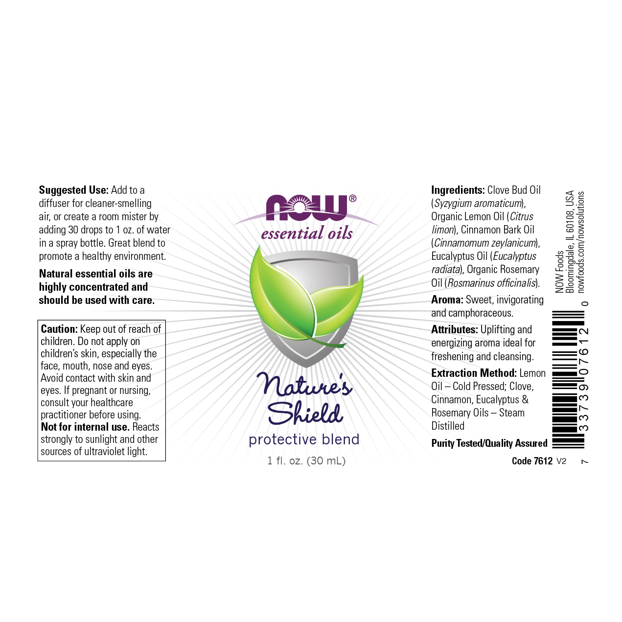 Aceite Esencial Protector Inmune (30 ml) / Nature's Shield Oil Blend