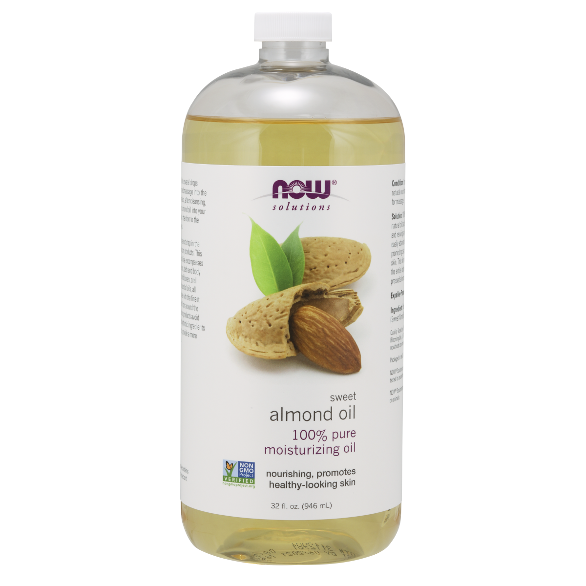Aceite de almendras dulces (946ml) / Sweet Almond Oil 32oz.