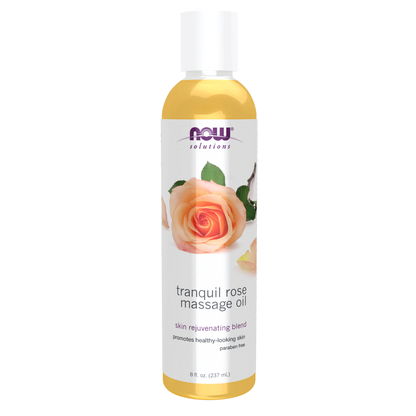 Aceite de Masaje Rosa Tranquila 8oz (237ml)/Tranquil Rose Massage Oil