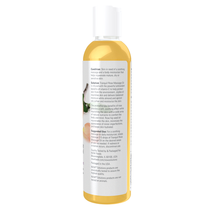 Aceite de Masaje Rosa Tranquila 8oz (237ml)/Tranquil Rose Massage Oil