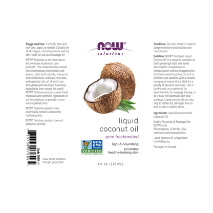 Aceite de coco líquido (4 oz /118ml)/ Liquid Coconut Oil