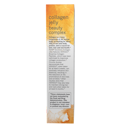 Colageno COMPLEJO, barras de gelatina de naranja dulce / collagen jelly beauty complex