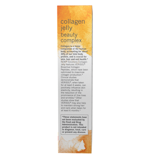 Colageno COMPLEJO, barras de gelatina de naranja dulce / collagen jelly beauty complex