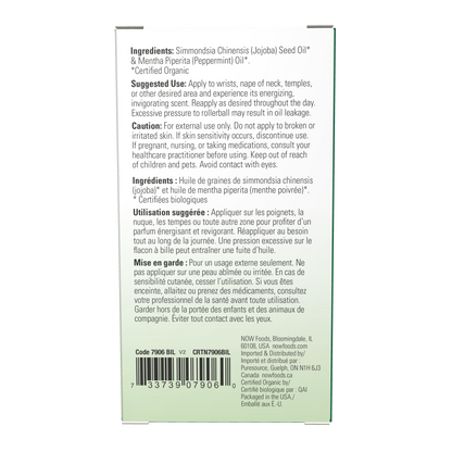 CC Mezcla de Aceites Esenciales de Menta, Roll-on Orgánico (10ml)