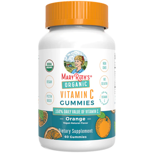 OFERTA 50% Vitamina C, Naranja (60 gomitas), Mary Ruth´s