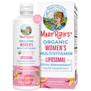 Multivitamínico Liposomal para Mujeres, Vainilla Durazno, Org, (15.22 fl oz/ 450ml), Mary Ruth´s